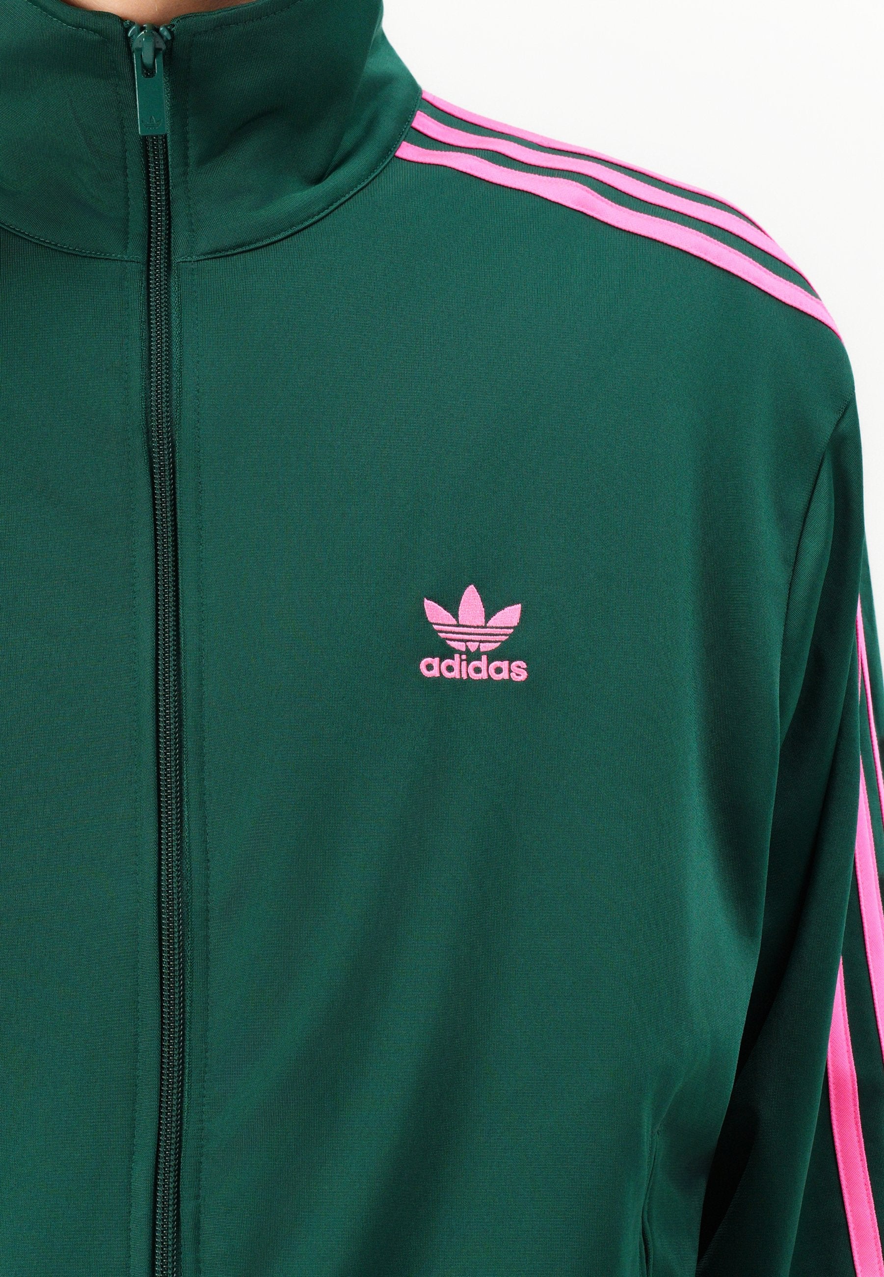 Adidas Originals FIREBIRD UNISEX - Training Jacket - Collegiate Green/lucid Pink