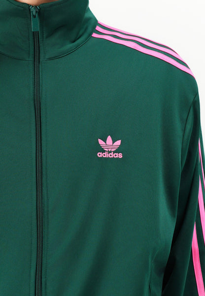 Adidas Originals FIREBIRD UNISEX - Training Jacket - Collegiate Green/lucid Pink