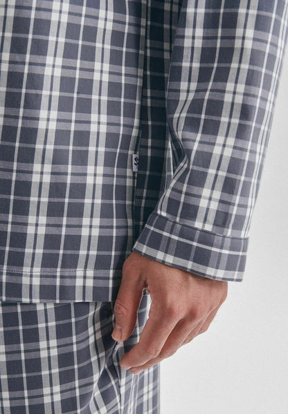 Seidensticker CLASSIC STYLE - Nachtwäsche Set - Grey Aop