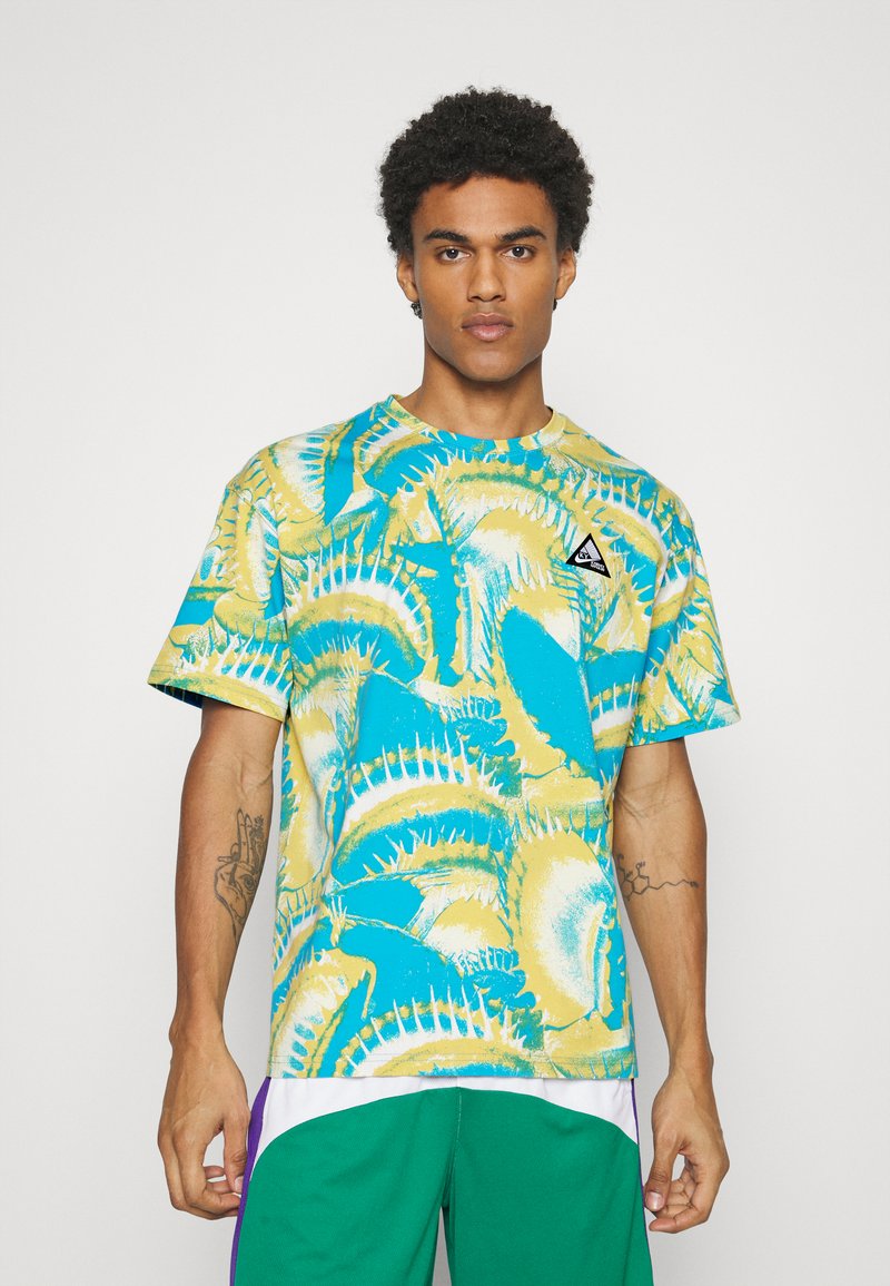 Nike Performance TEE MAX - T-Shirt Print - Blue Lightning