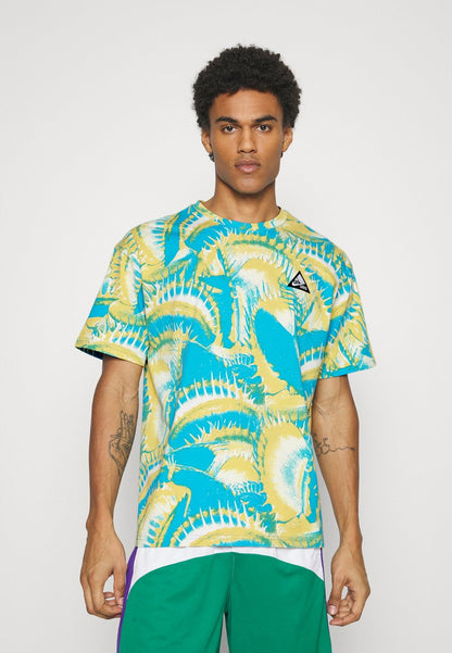 Nike Performance TEE MAX - T-Shirt Print - Blue Lightning