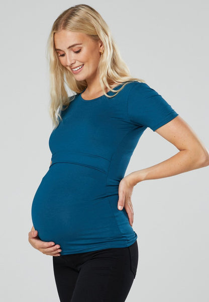  Z FUNKCJĄ KARMIENIA - T-Shirt Basic - Marine