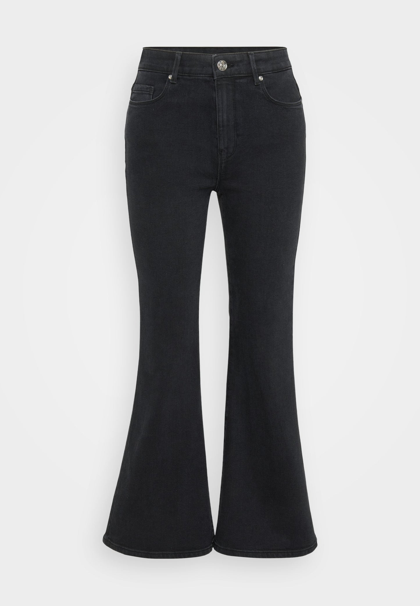 ONLY Petite ONLHENNI LIFE - Flared Jeans - Washed Black