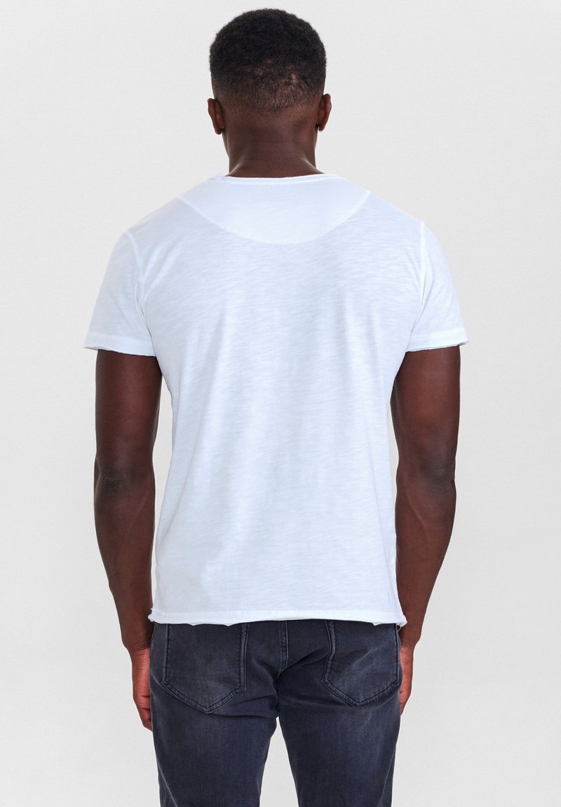 Gabba KONRAD STRAIGHT - T-Shirt Basic - White