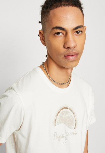 Pepe Jeans RICHMOND - T-Shirt Print - Off White