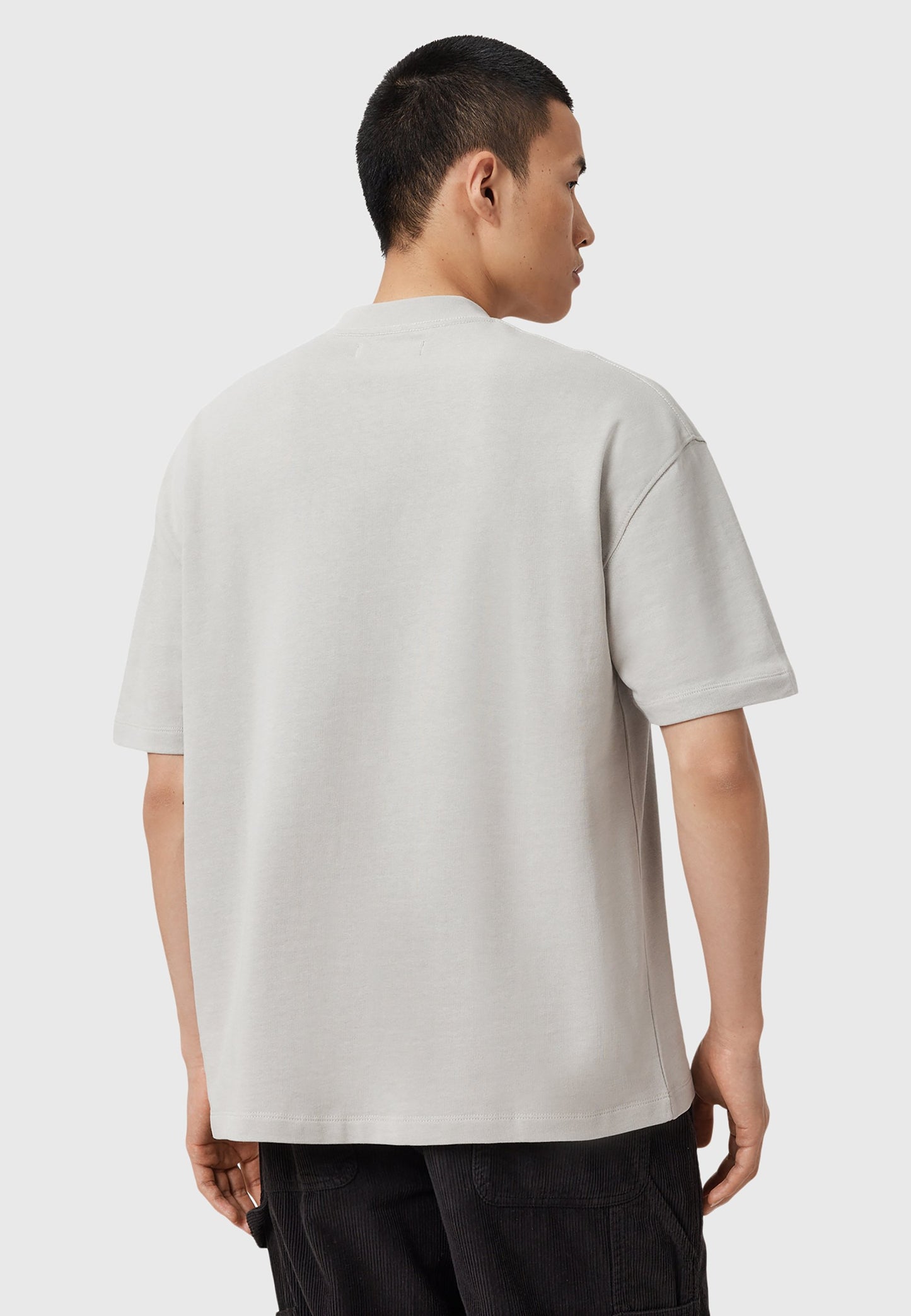 AllSaints CREW - Basic T-shirt - Grey