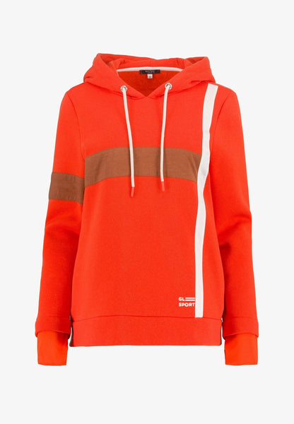  Sweatshirt - Orangerot