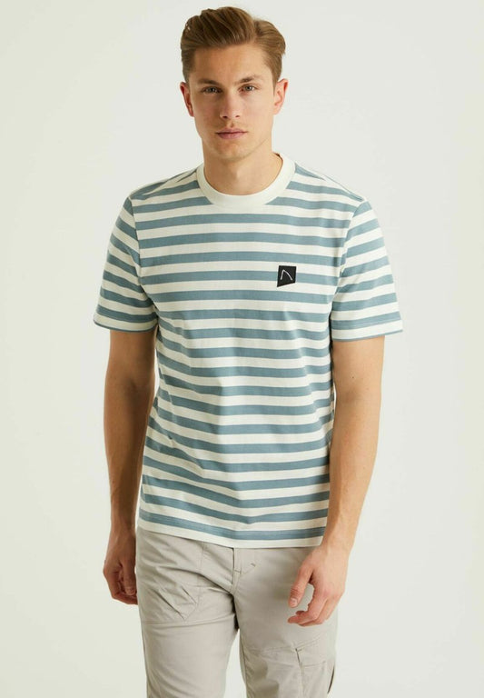  BRETON - T-Shirt Print - Light Blue