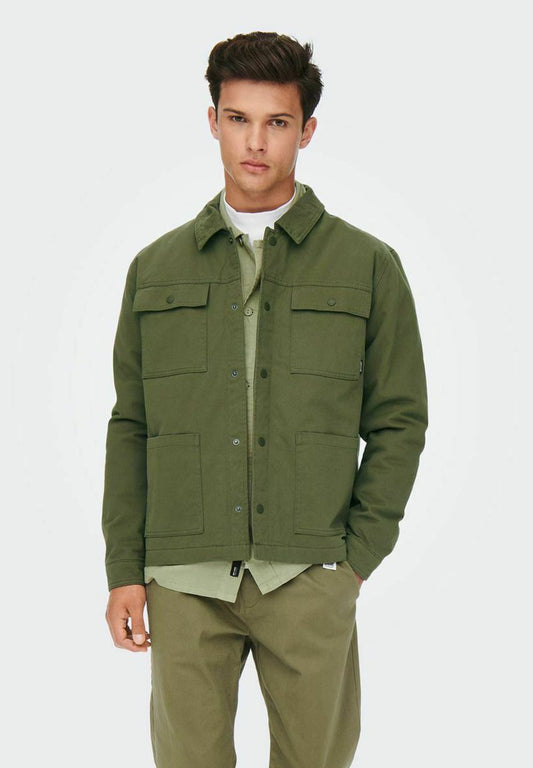 Only & Sons ONSMARVIN JACKET - Leichte Jacke - Olive Night