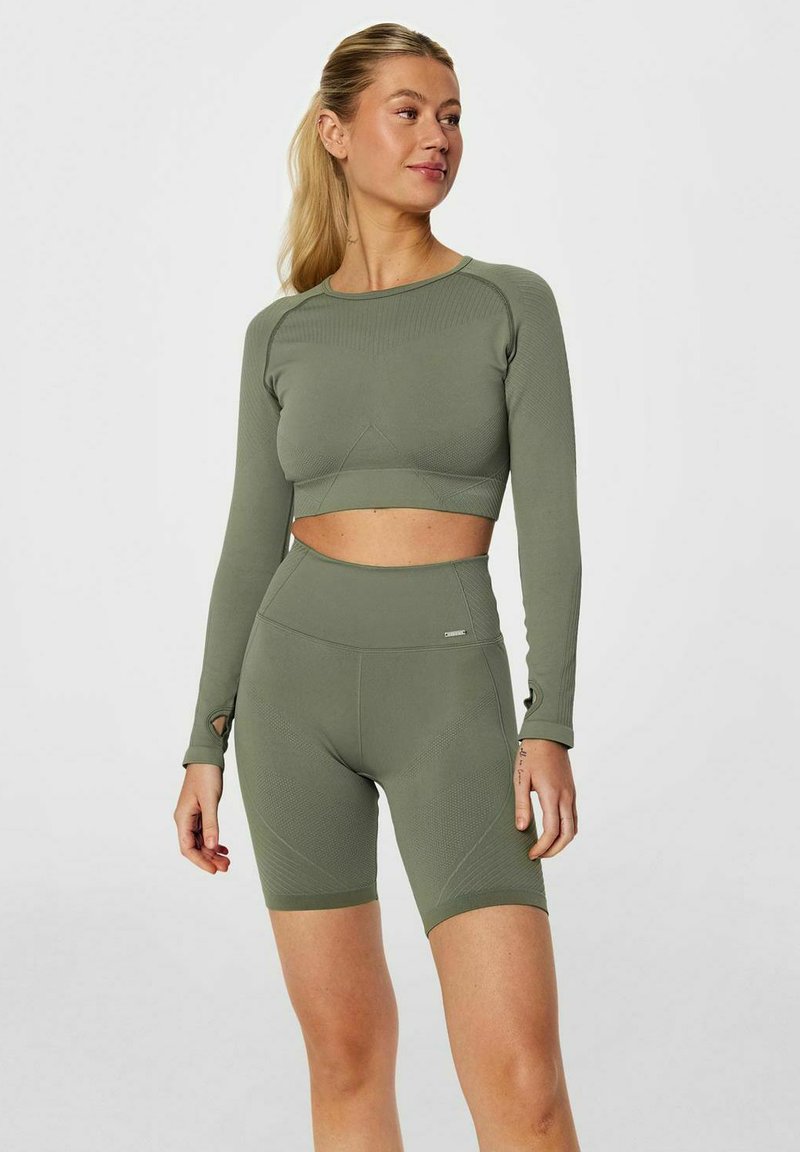  MOTION SEAMLESS BIKER - Shorts - Olive