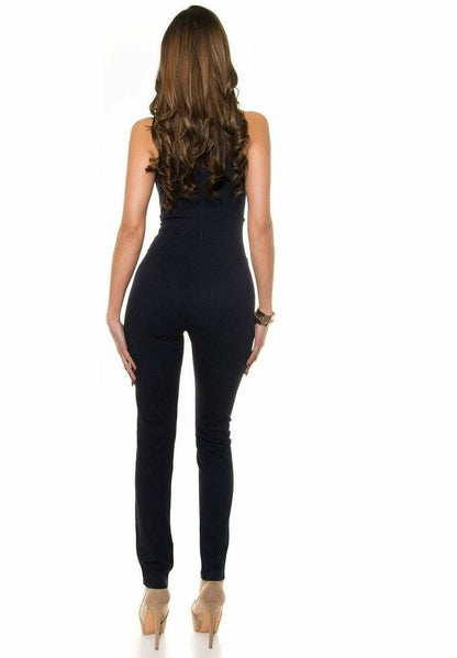 OVERALL MIT DEZENTEN CUT-OUTS - Jumpsuit - Marine