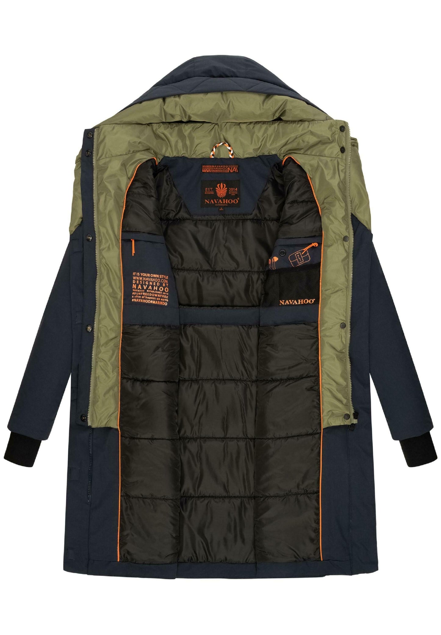 Navahoo SNOWELF - Parka - Dark Blue