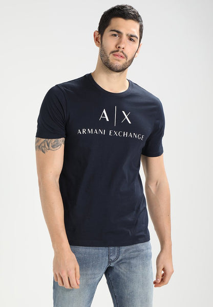 Armani Exchange T-Shirt Print - Navy