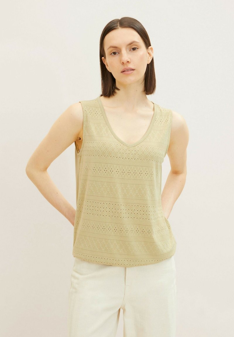 Tom Tailor Top - Light Moderate Olive