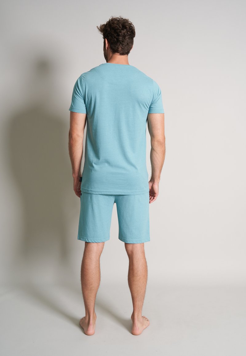 Tom Tailor SET - Nachtwäsche Set - Grün Hell Melange