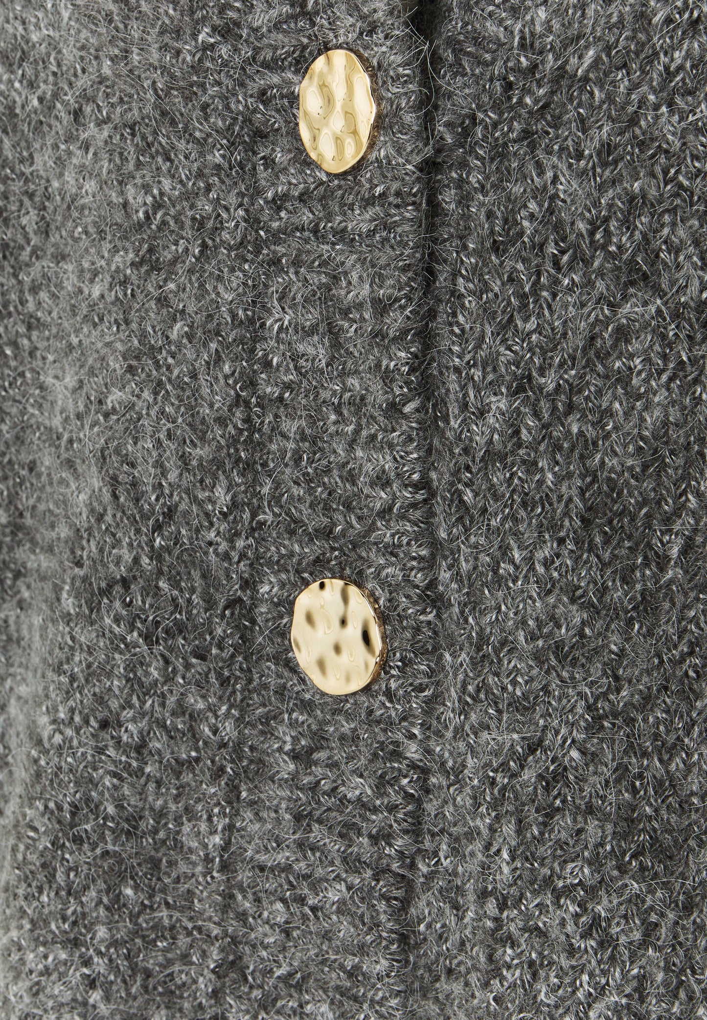 ONLY ONYZOEY CARDIGAN - Cardigan - Dark Grey Melange