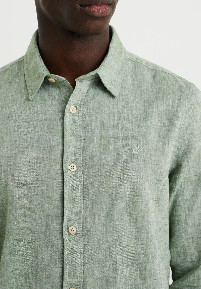 WE FASHION FIT VAN - Hemd - Green