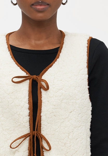ONLY Petite ONLAGATE VEST - Waistcoat - Birch