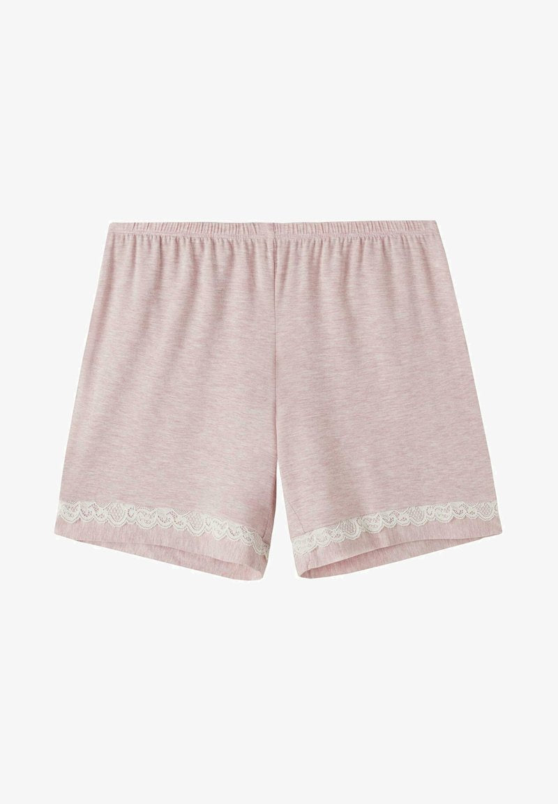 Intimissimi EN MODAL AVEC DÉTAILS EN DENTELLE - Nachtwäsche Hose - Light Pink Melange