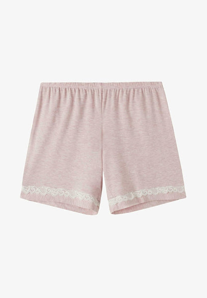 Intimissimi EN MODAL AVEC DÉTAILS EN DENTELLE - Nachtwäsche Hose - Light Pink Melange