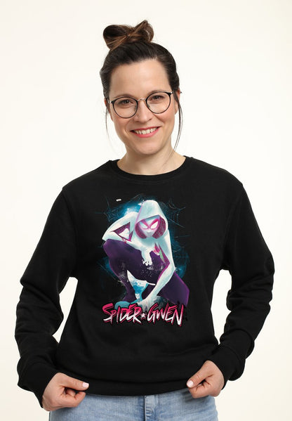 Henry Tiger MARVEL GWENS NET - Sweatshirt - Black