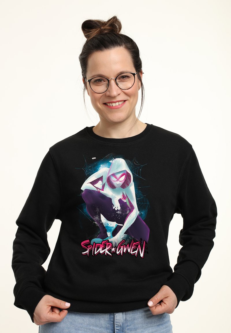Henry Tiger MARVEL GWENS NET - Sweatshirt - Black