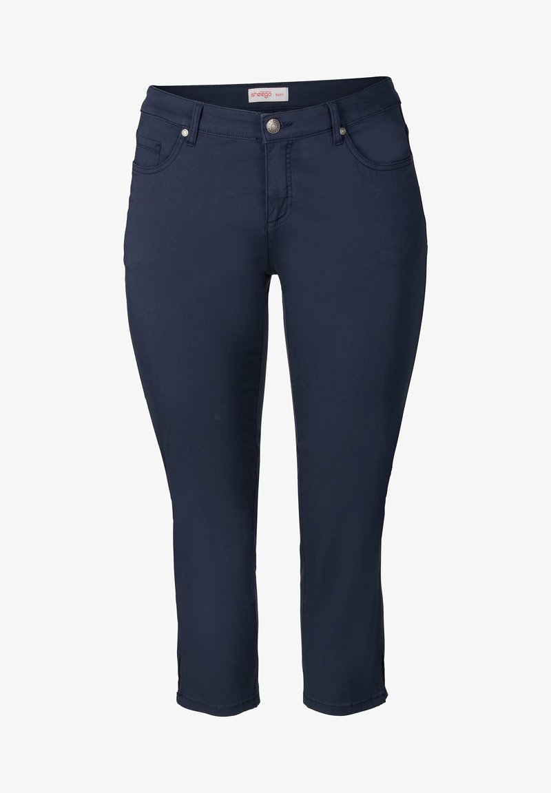 Sheego Jeans Slim Fit - Marine