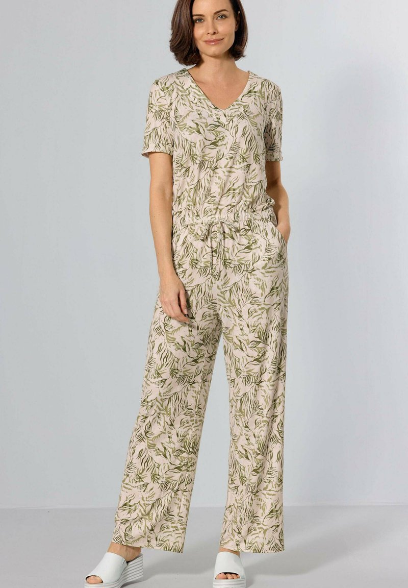  OVERALL - Jumpsuit - Ecrulindgrün