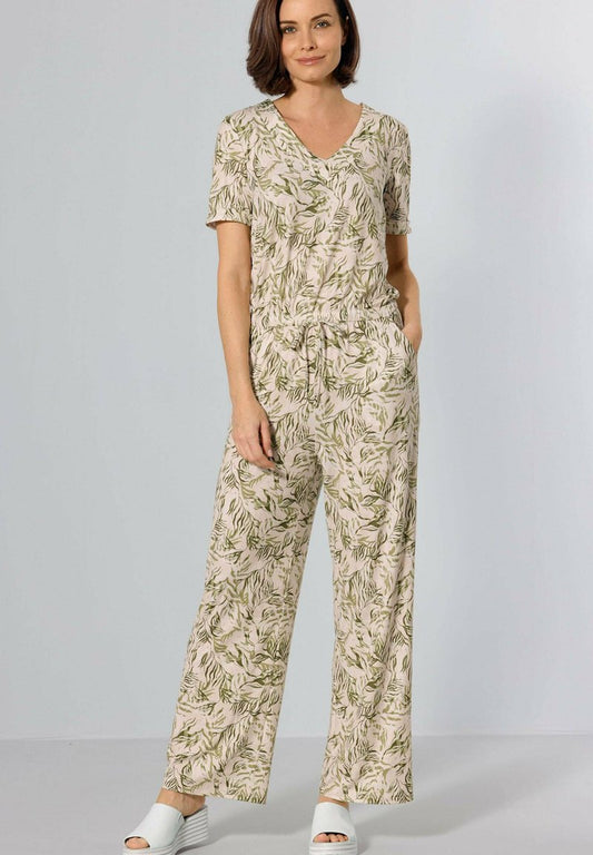  OVERALL - Jumpsuit - Ecrulindgrün