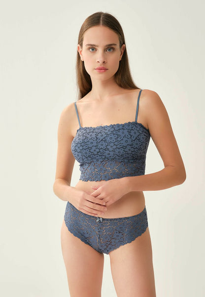  Bustier - Petrol Green