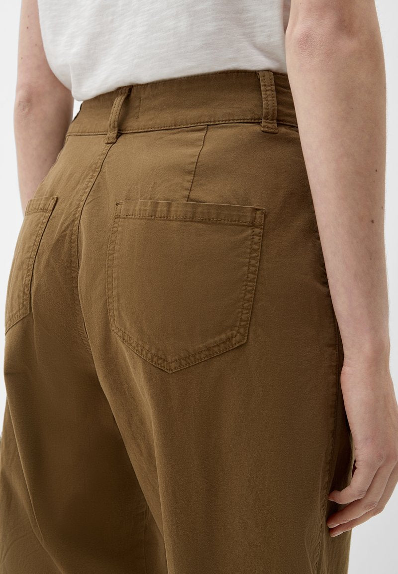 S.Oliver MIT PATTENTASCHE - Cargohose - Olivgrün