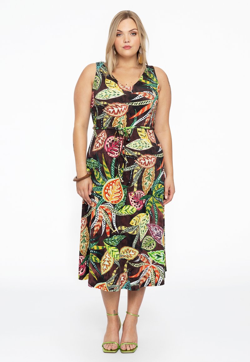  PRINT - Freizeitkleid - Brown