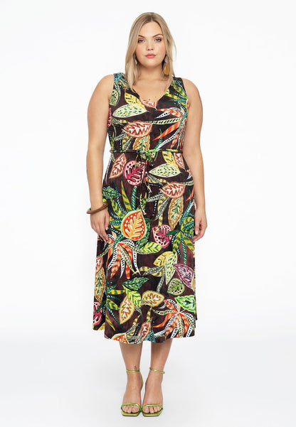  PRINT - Freizeitkleid - Brown