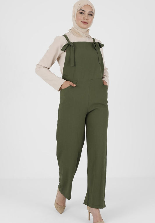  UNLINED TAVIN - Latzhose - Khaki