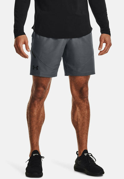 Under Armour UNSTOPPABLE - Kurze Sporthose - Pitch Gray
