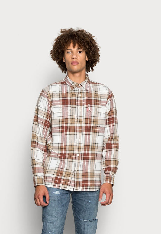  JACKSON WORKER - Hemd - Jones Marshmallow