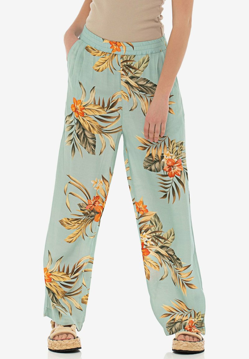 True Religion PALM - Stoffhose - Balsam Green