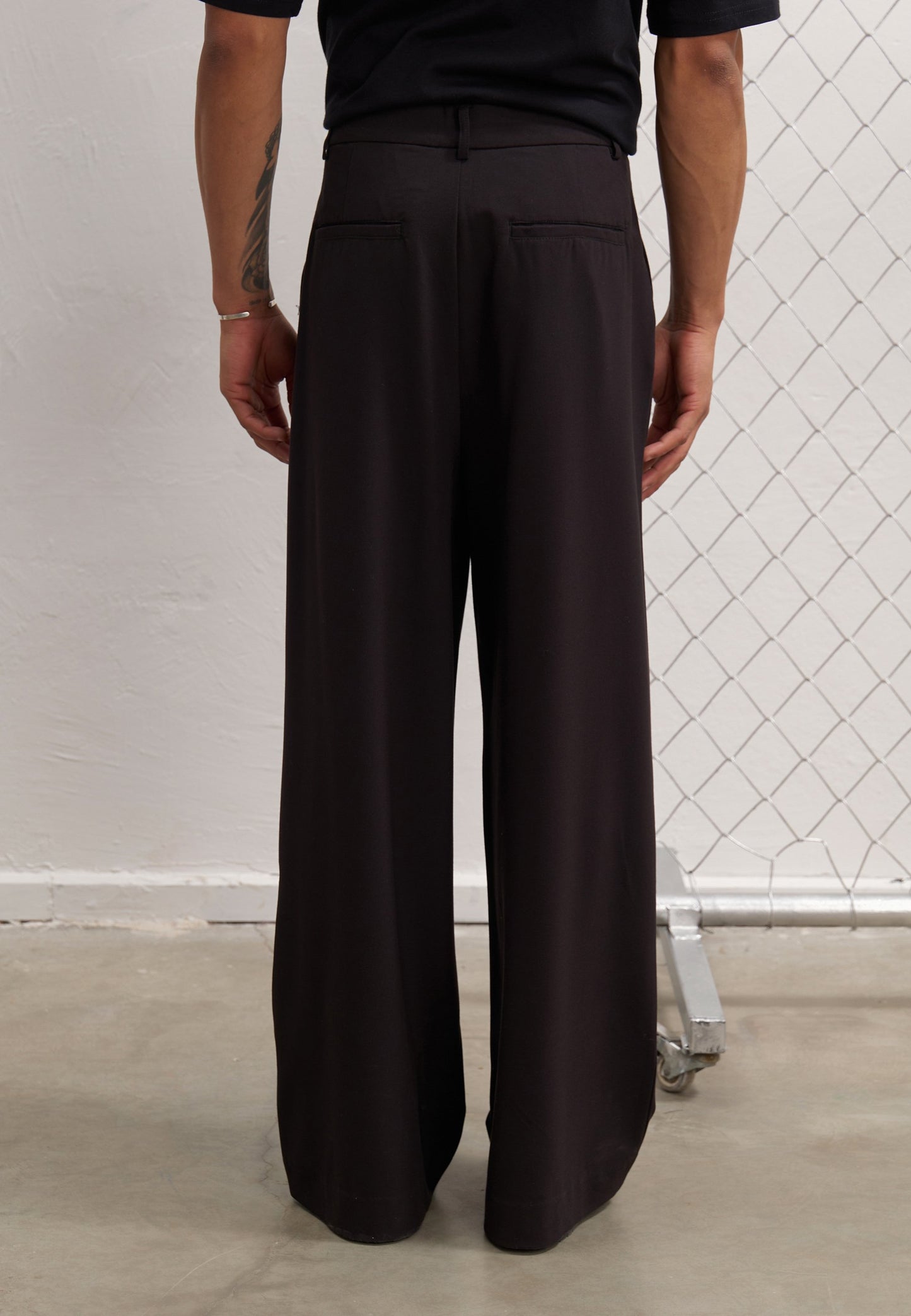 YOURTURN UNISEX - Trousers - Black