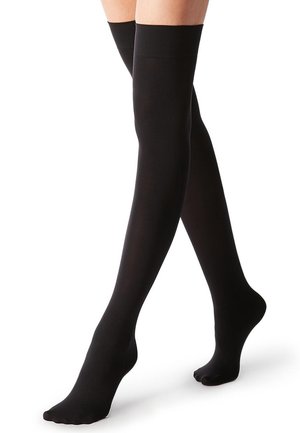 Calzedonia 50 DEN - Overkneestrümpfe - Black