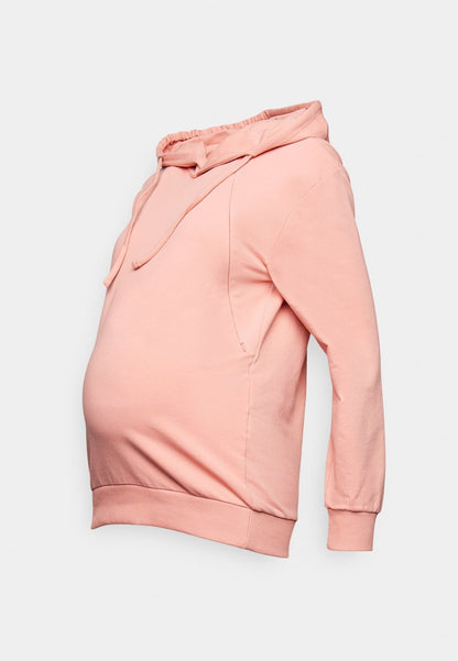 Mamalicious MLMILLA LIA HOOD - Sweatshirt - Rosette