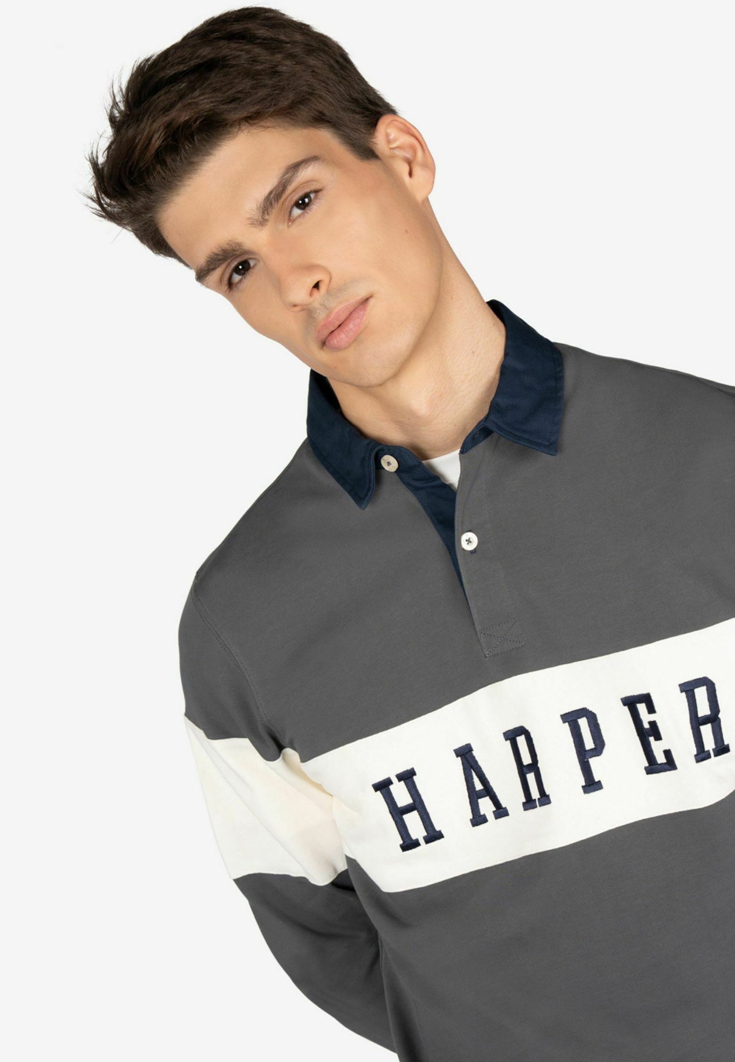  VINTAGE - Polo Shirt - Anthracite