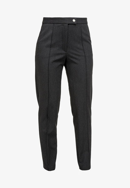HELMIDGE Stoffhose - Dunkel Grau