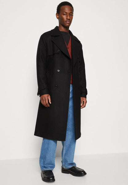 AllSaints KANSAS - Trenchcoat - Black