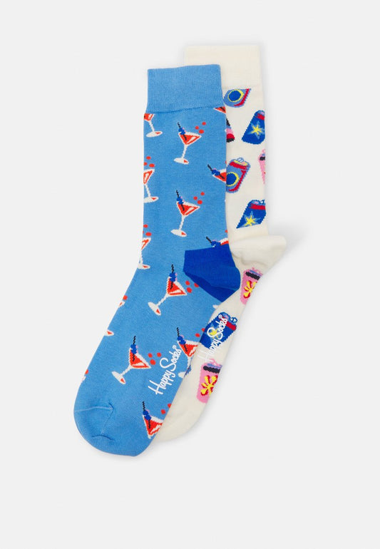 Happy Socks SUMMER BEVARAGES UNISEX 2 PACK - Socken - Multi