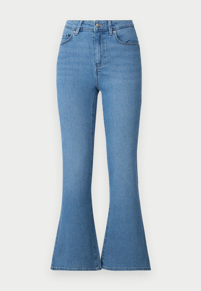 ONLY Petite ONLHENNI LIFE - Flared Jeans - Washed Black