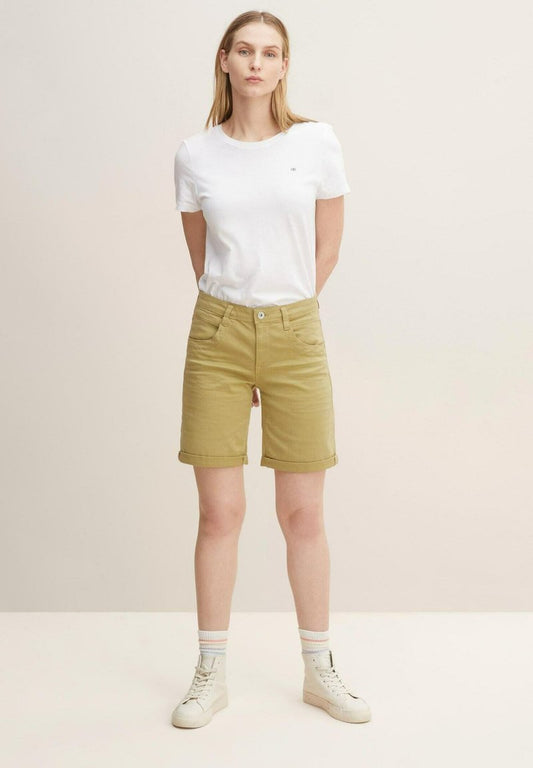 Tom Tailor Shorts - Moderate Olive