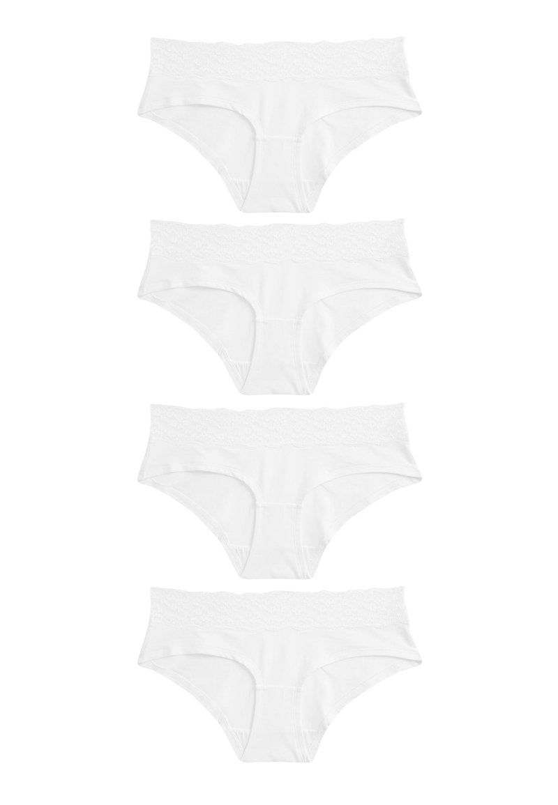 Next 4 PACK - Slip - White