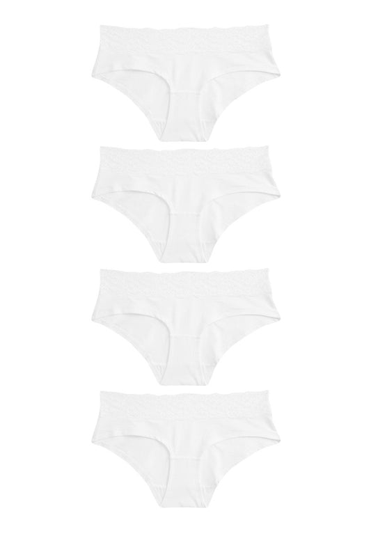 Next 4 PACK - Slip - White