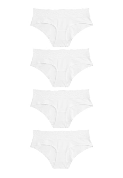 Next 4 PACK - Slip - White