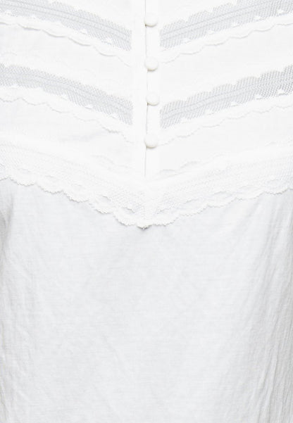 MORGAN DLINA - T-Shirt Print - Off White